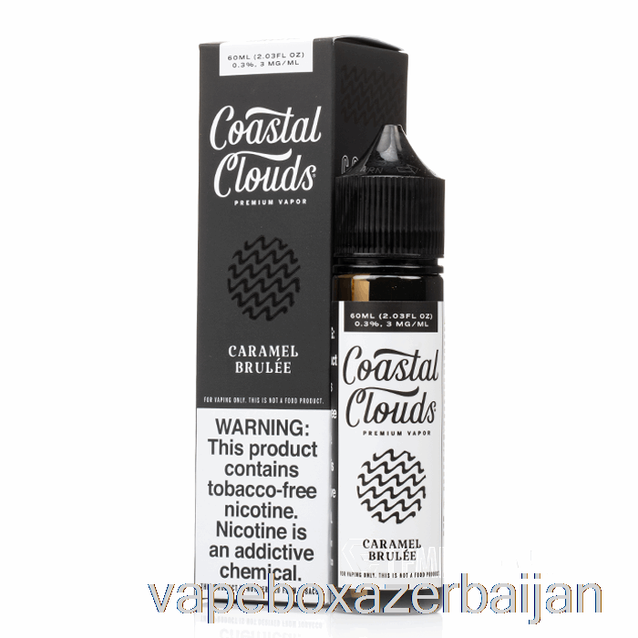 Vape Baku Caramel Brulee - Coastal Clouds Co. - 60mL 0mg